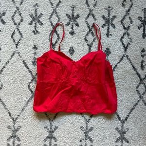 Anthropologie Maeve crop top